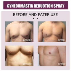 NEW 30ml AUCHEST Gynecomastia Reduction Spray Body Shaping (-50% OFF) 2023 Hot