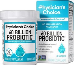 Physician’s Choice 60 Billion Probiotic 30 Capsules- NEW Exp 08/2026