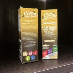 Clean Nutra Adaptodrive Liquid Drops 2fl oz- 2 pack! Free shipping