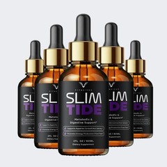 (5 Pack) Slimtide Advanced Energy And Fitness Supplement Slim Tide drop