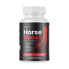 Horse Boost Male Health Support Formula Dietary Supplement 60 Tablets – 1 Bottle