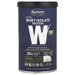 100% Whey Isolate Protein, Natural, 12.3 oz (350 g)