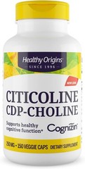 Healthy Origins Cognizin (Citicoline), 250 mg – Brain Supplement for Memory wi