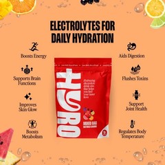 New Hyro Hydrating Electrolyte Drink Mixed Bag Natural Flavour 4g x 15 Sachets