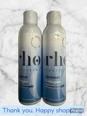 FOR 2 Rho Nutrition Liposomal Collagen Peptides 5 oz Superior Absorption NEWSHIP