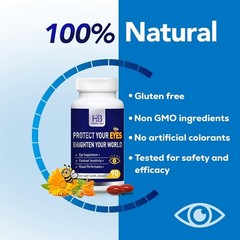 Eye Supplement – Lutein 10mg, Meso-Zeaxanthin 10mg, Zeaxanthin 2mg – Eye Vitamin