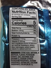 50 SINGLE PACK SQWINCHER MIXED BERRY Qwik Stik SUGAR FREE ELECTROLYTE