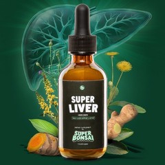 SuperBonsai Super Liver – Herbal Liquid Drops with Milk Thistle & Turmeric