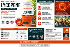 1 Lycopene 50mg Prostate Health Support Supplement