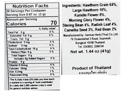 German Herb Sliming Herb/Thai Herbal Slimming Tea – 24 Boxes (1,200 Teabags)