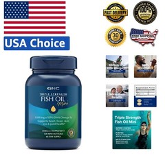 1000mg EPA & DHA Fish Oil Mini Softgels, Supports Heart, Brain & Joint Health