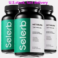 Selerb MetaBurn – sup Weight Loss, Metabolism, and Promotes Fat Burning-3bottle