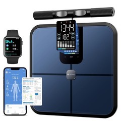 Body Health Pod Scale, View 5 Metrics Without Phone, 8-Electrode Smart Scale …