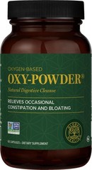 Oxy Powder Colon Cleanse & Natural Detox Pills For Constipation Relief 60 Cts