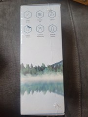 United States National Parks Water Bottle with Stickers Moonlit blue new sealed