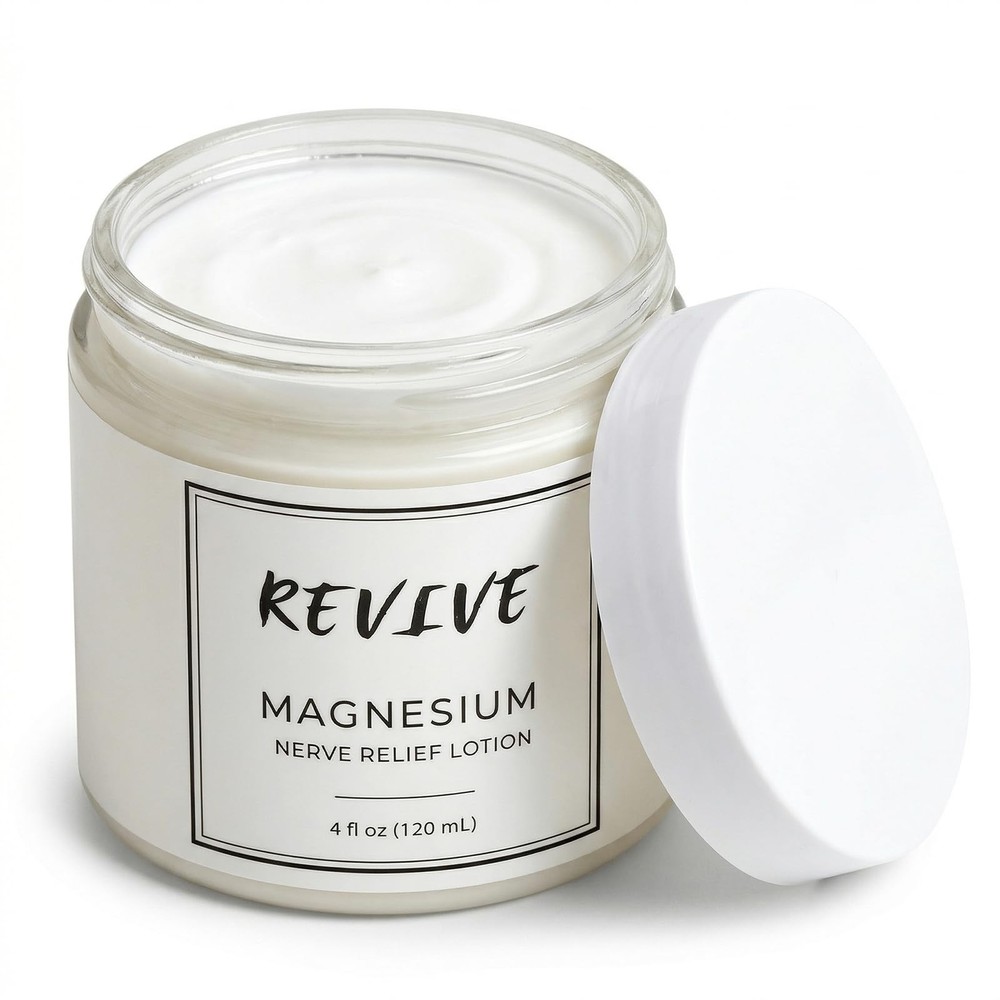 Nerve Relief Lotion, Magnesium Nerve Cream with Arnica Montana, Menthol, Neur…