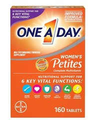One A Day Women’s Petites Tablets, Multivitamins for Women, 160 Ct