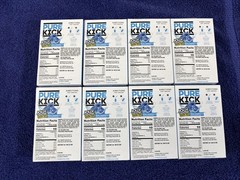 Pure Kick ENERGY Jolly Rancher Blue Raspberry Drink Mix 48 Singles to Go 0 SUGAR