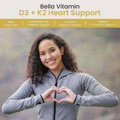 Bella All Natural D3 K2 Drops 3 Pack Organic Omega 3 MCT Premium Essential Oil