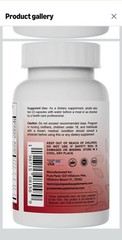 Pure Peak Advanced Thyroid Support Supplement 60 Capsules Exp: 10/27 Vitamin Sup