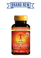 BioAstin Natural Hawaiian Astaxanthin 12mg – 120 Soft Gel Capsules _ NEW