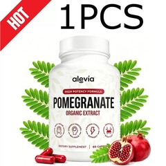 5X Alevia Pomegranate Capsules 60ct Organic Extract Antioxidant US