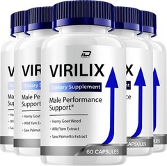 (5 Pack) Virilix for Men Capsules – Virilix Vitamin Complex Pills Energy Support