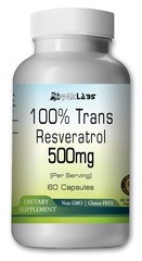 100% Trans Resveratrol Capsule 500mg Per Serving – by Paklabs –