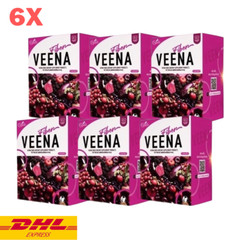 6x Veena Fiber Drink Powder Purple Vegetables Help Excretion Natural Supplement