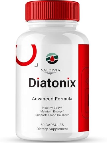 Diatonix Blood Sugar Balance Supplement Capsules Glucose Support 1 Pack 60Ct