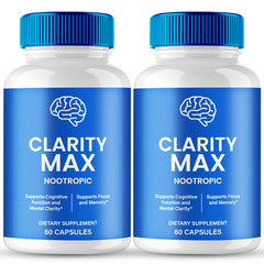 Clarity Max Capsules, Official ClarityMax Supplement for Brain Health (2 Pack)